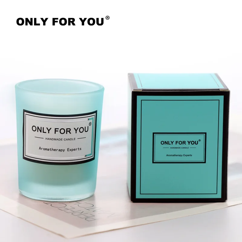 bougie artisanale verte